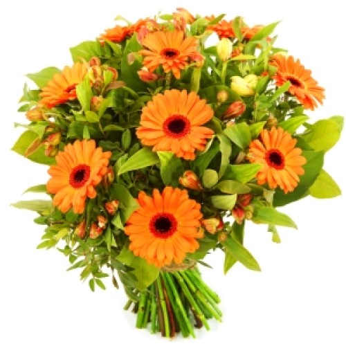 Advantage flowers for Father's Day (Advantage bouquet of orange shades)